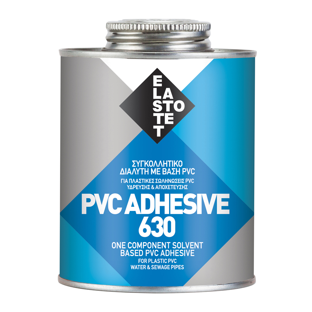ELASTOTET PVC ADHESIVE 630 ΔΙΑΦΑΝΟ - 500ML-ΣΥΣΚΕΥΑΣΙΑ