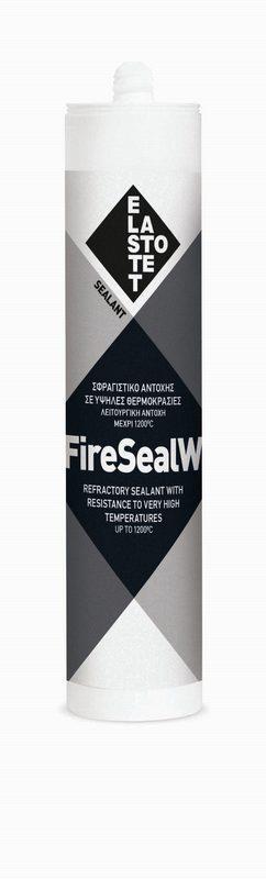 ΣΦPAΓIΣTIKO ΘEPMOKPAΣIA 1200°C FIRESEAL W 13TEM. 280ML MAYPO