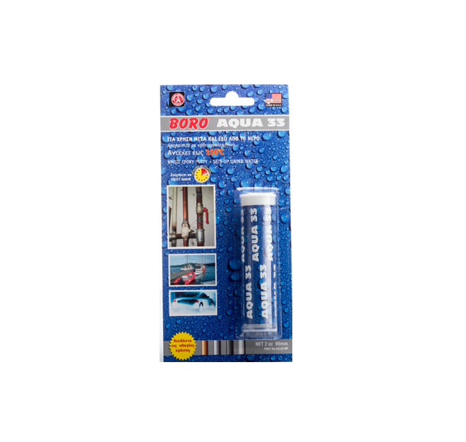 BORO AQUA 33 EPOXY STICK ΥΔΑΤΟΣ 5΄΄56gr