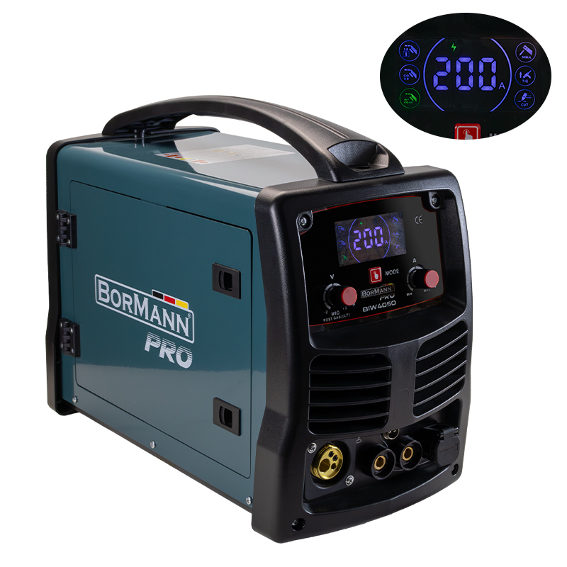 BORMANN Pro BIW4050 Ηλεκτροκόλληση Inverter Απόδοση 250Α/60%, Ψηφ.Οθόνης, Μεγ.Ηλεκτρόδιο 5mm