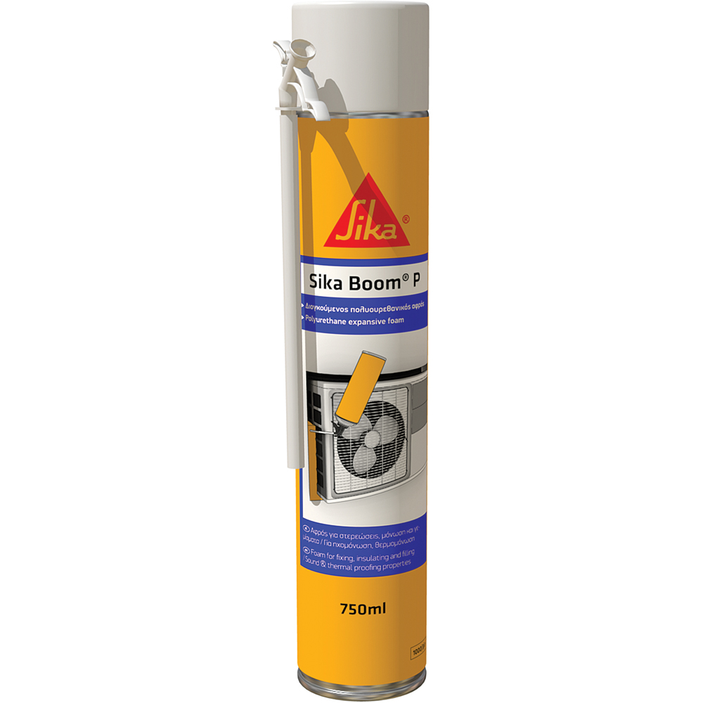 Sika boom® p
Διογκούμενος πολυουρεθανικός
αφρός ταχείας ωρίμανσης