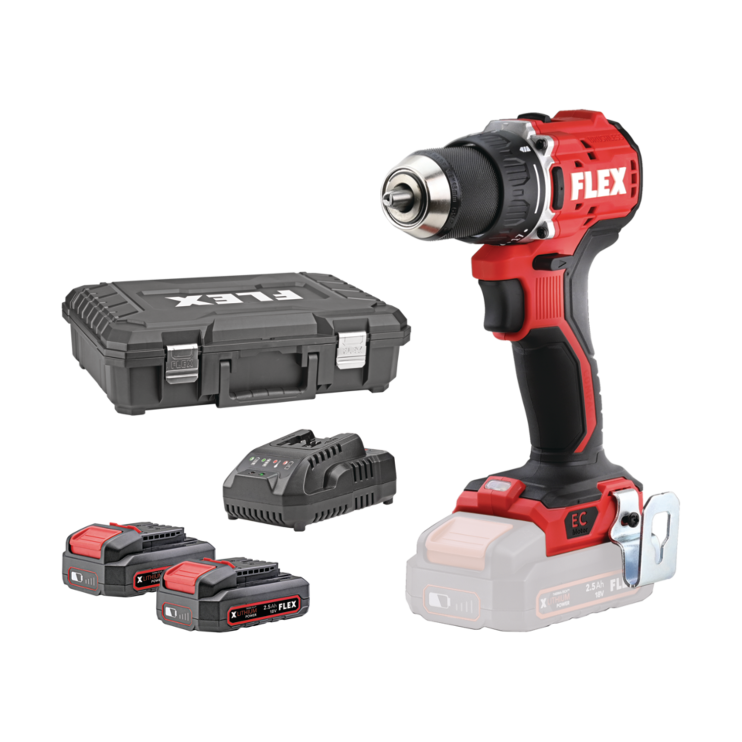 ΔΡΑΠΑΝΟΚΑΤΣΑΒΙΔΟ ΜΠΑΤΑΡΙΑΣ DD 2G 18.0-EC LD/2.5 Set