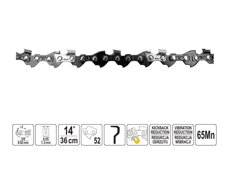 ΑΛΥΣΙΔΑ ΑΛΥΣΟΠΡΙΟΝΟΥ 14" 36mm YT-84951 (ΓΙΑ YT-84868)
