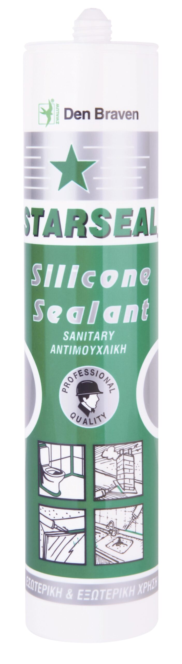 ΣIΛIKONH 25T. STARSEAL ΓKPI 260ML