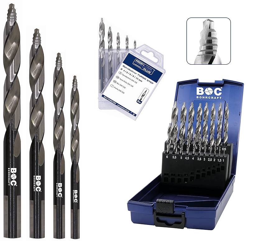 ΤΡΥΠΑΝΙ STEP HSS-G DIN 338 - 10.0MM-ΔΙΑΜΕΤΡΟΣ