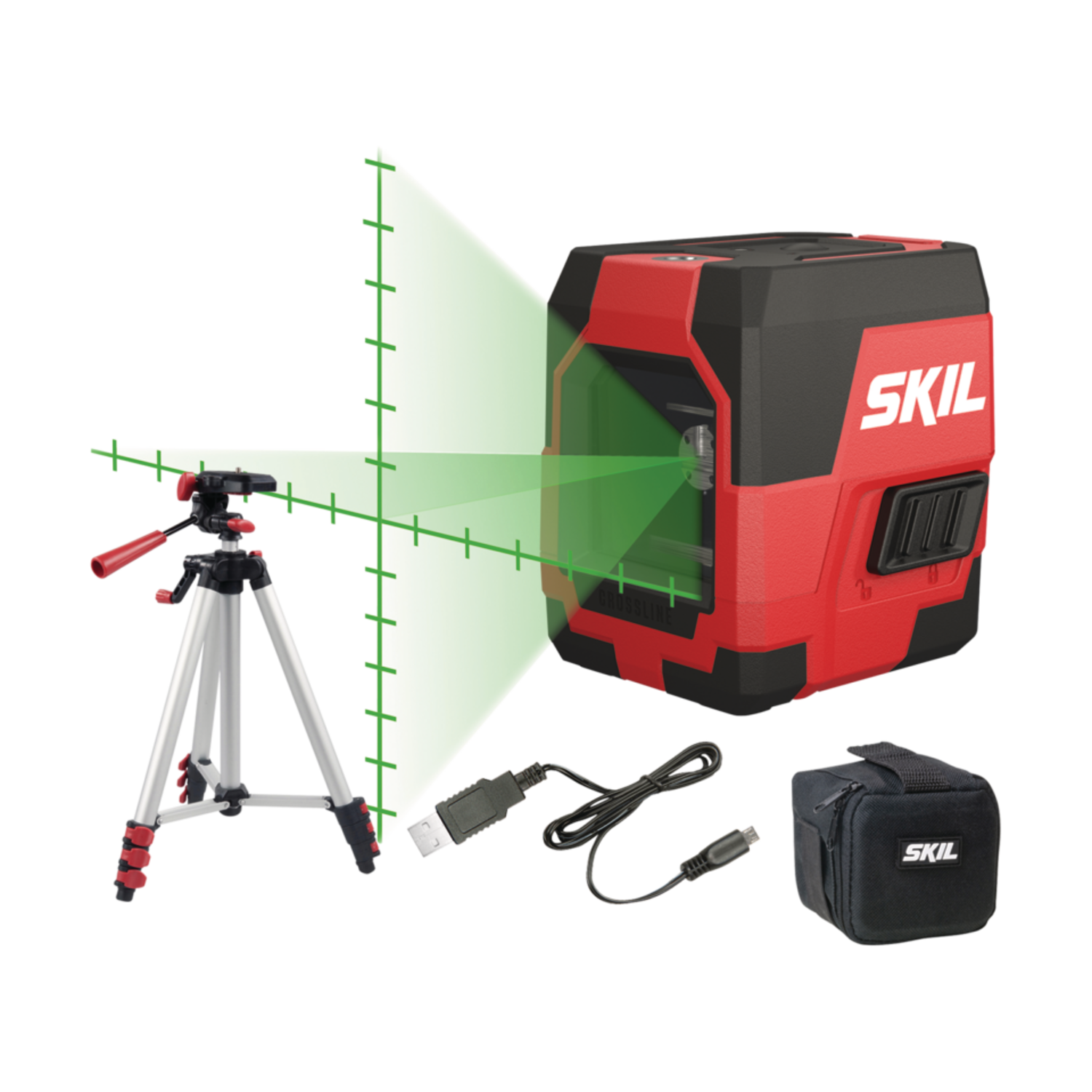 ΑΛΦΑΔΙ LASER ΣΤΑΥΡΟΥ (ΠΡΑΣΙΝΟ) 1911 DA