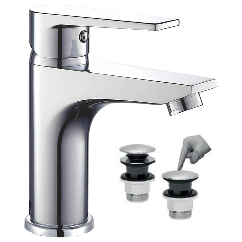 BORMANN BTW3000 Μπαταρία Νιπτήρα Avra 35mm Αναμεικτική με Pop Up