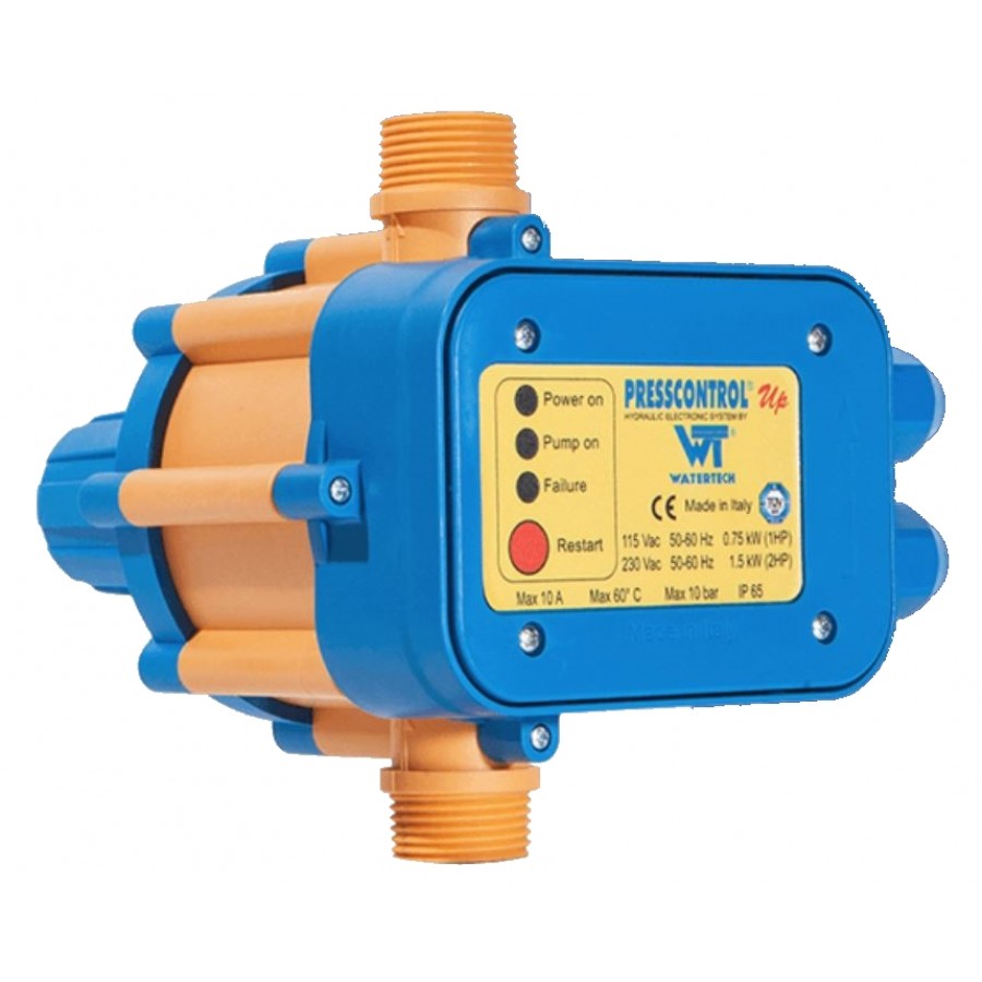 ΗΛΕΚΤΡΟΝΙΚΟΣ ΑΥΤΟΜΑΤΟΣ ΔΙΑΚΟΠΤΗΣ ΜΕ ΚΑΛΩΔΙΟ PRESSCONTROL UP WATERTECH-TREVITECH