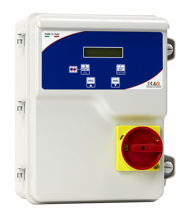 ΠΙΝΑΚΑΣ ΕΛΕΓΧΟΥ ΓΙΑ 1 ΑΝΤΛΙΑ (ΜΟΝΟΦ.) MULTIPLUS 1 M - SALUPO