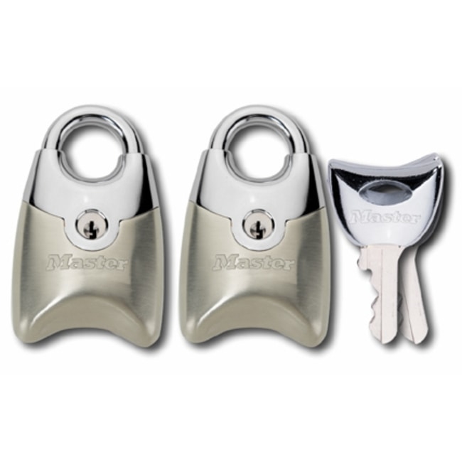 Σετ 2 λουκέτα νίκελ 20mm με ίδιο κλειδί, Master Lock