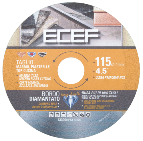 ΔΙΑΜΑΝΤΟΔΙΣΚΟΣ MULTI 125ΜΜ ΓΙΑ ΠΛΑΚΑΚΙ/ΜΑΡΜΑΡΟ/CORIAN/ΠΑΓΚΟ ΚΟΥΖΙΝΑΣ