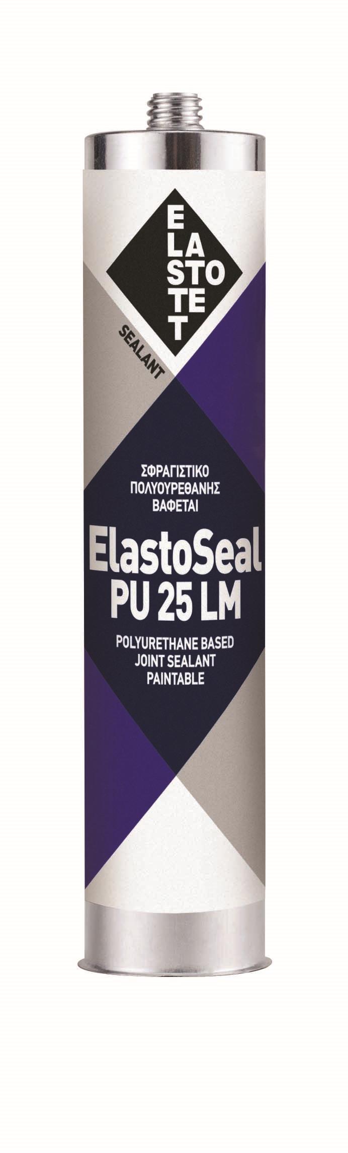 ΣΦPAΓIΣTIKO ΠOΛYOYPEΘANIKHΣ BAΣHΣ ELASTOSEAL PU 25 LM 25TEM. 310ML ΛEYKO