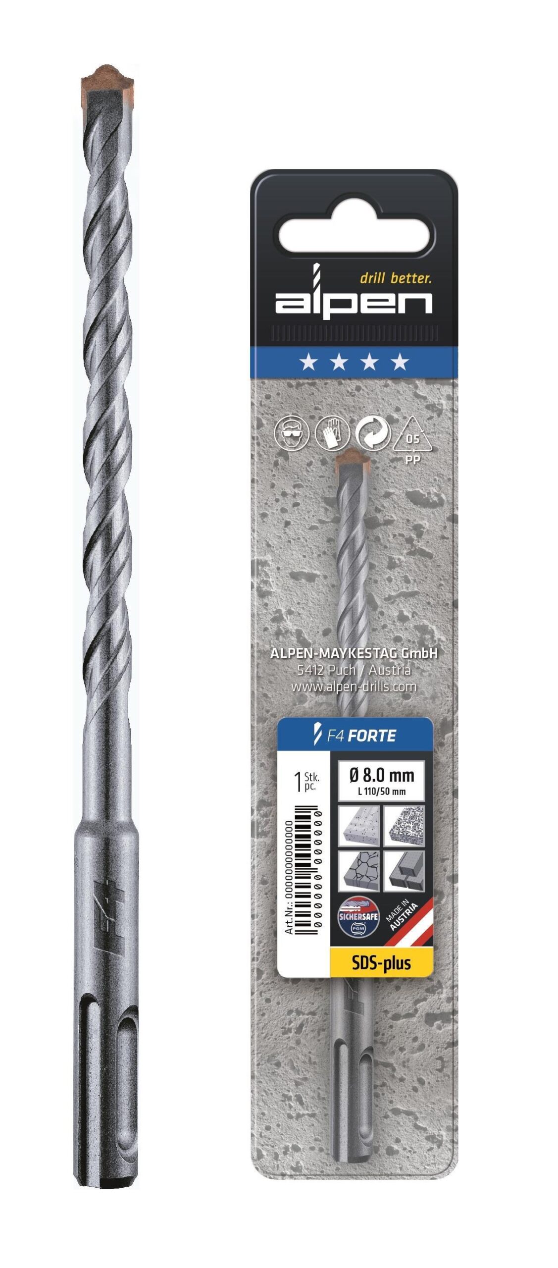 TPYΠANI SDS PLUS 26X260