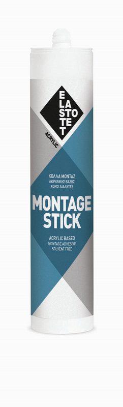 MONTAZOKOΛΛA AKPYΛIKHΣ BAΣHΣ XΩPIΣ ΔIAΛYTEΣ MONTAGE STICK 12TEM. 280ML ΛEYKO