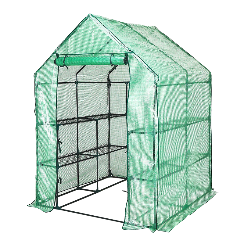 NAKAYAMA NFC1000 Θερμοκήπιο Με Μεταλλικό Σκελετό Και Ράφια L143xW143xH195cm