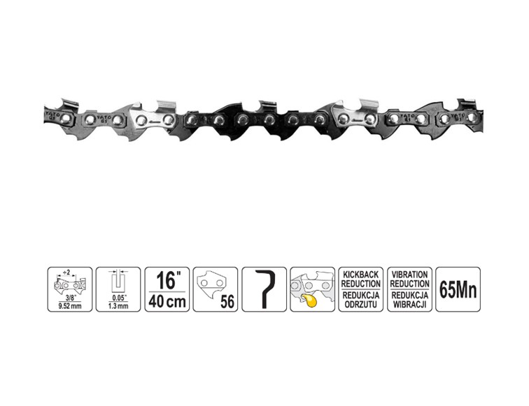 ΑΛΥΣΙΔΑ ΑΛΥΣΟΠΡΙΟΝΟΥ 16" 3/8" YT-84953 (ΓΙΑ YT-84872,YT-828132)