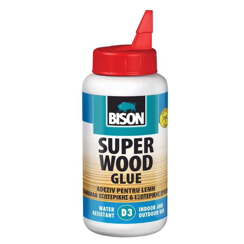 SUPER WOOD GLUE ΜΠΟΥΚΑΛΙ 250GR BISON