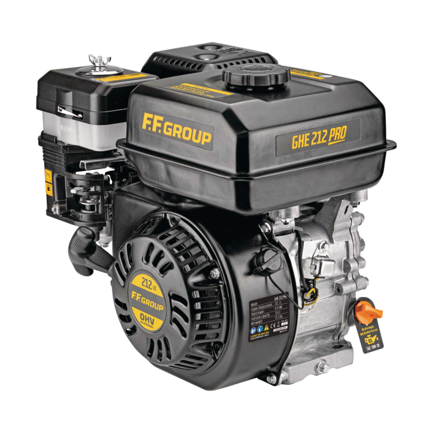 ΚΙΝΗΤΗΡΑΣ ΒΕΝΖΙΝΗΣ (ΟΡΙΖΟΝΤΙΟΣ) GHE 212 Q PRO
