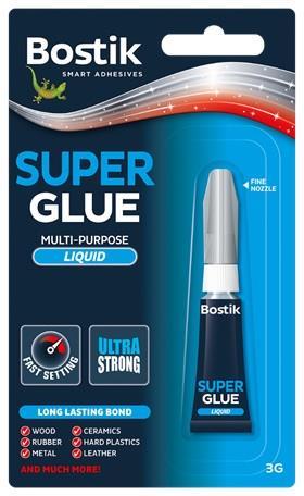 KOΛΛA 12T.SUPER GLUE PEYΣTH KYANOAKPYΛIKH 3GR TUBE