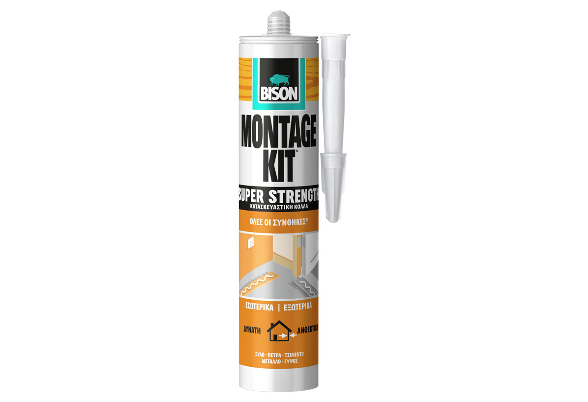 MONTAGE KIT SUPER ΙΣΧΥΡΗ 350GR ΦΥΣΙΓΓΑ BISON
