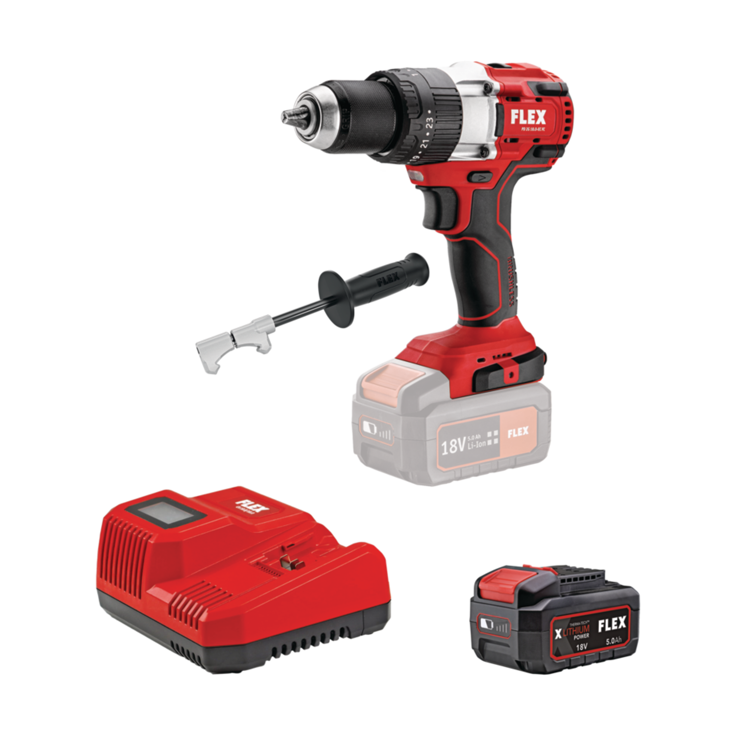 ΚΡΟΥΣΤΙΚΟ ΔΡΑΠΑΝΟΚΑΤΣΑΒΙΔΟ ΜΠΑΤΑΡΙΑΣ PD 2G 18.0-EC FC/ 5.0 Set