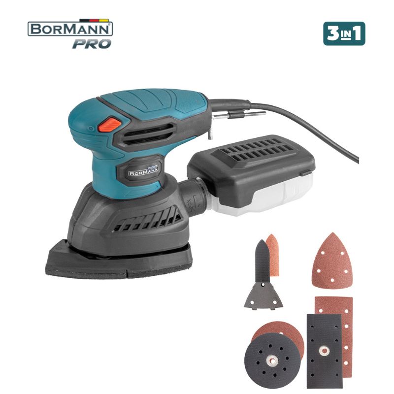 BORMANN BSS2300 Τριβείο Έκκεντρο/Παλμικό/Δέλτα 220W