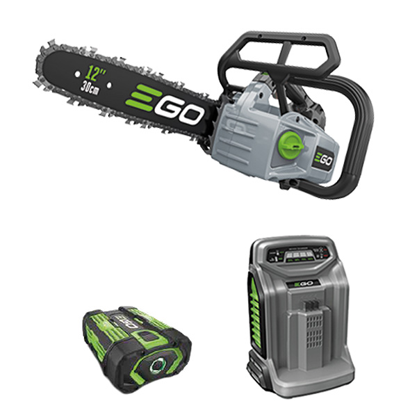 ΣΕΤ Αλυσοπρίονο Κλαδευτικό EGO CSX3002, Μπαταρία BA2240T-4.0Ah, Ταχυφορτιστής CH5500E