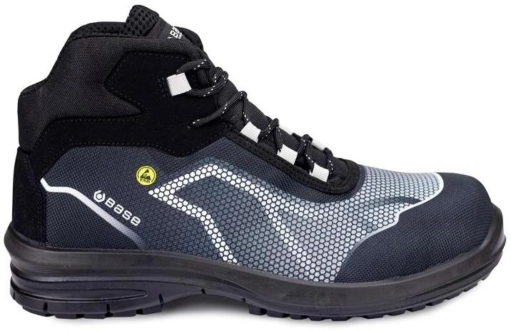 OREN TOP S3 ESD SRC ΜΑΥΡΟ/ΓΚΡΙ (Sizes: 38, 39, 40, 41, 42, 43, 44, 45, 46, 47, 48)